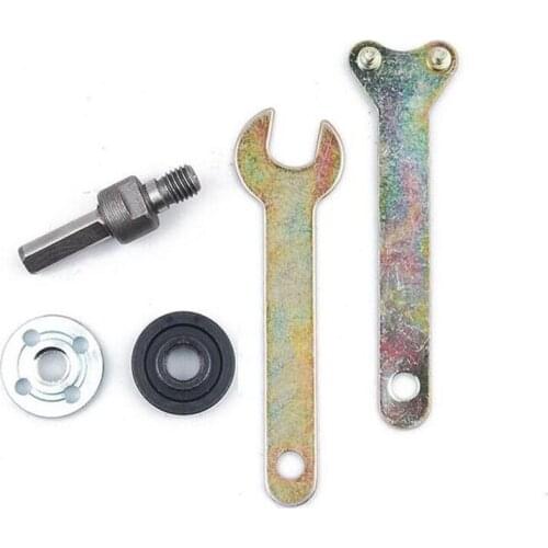 Electric drill converter adapter power angle grinder polish connecting thread 10mm Triangle Shank Connector Tool rod accessories