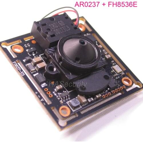AHD-H / CVBS 1/2.7" Aptina CMOS AR0237 + FH8536 / V30 CCTV camera module PCB board + IRcut +Lens +OSD cable