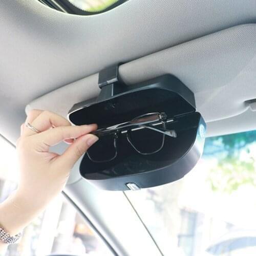 Car Sun Visor Sunglass Storage Box Multifunction Glasses Case for Nissan Teana X-Trail Qashqai Livina Sylphy Tiida Sunny March