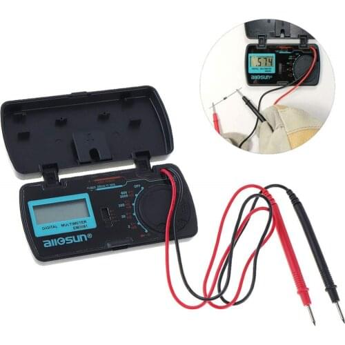 LCD Display Digital Multimeter For Measuring DC And AC Voltage EM3081 Diagnostic Tester