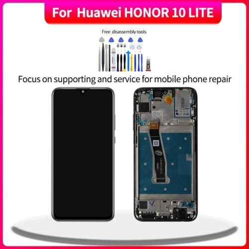 Original Display For Huawei HONOR 10 LITE Touch Screen Digitizer Assembly For HONOR 10 LITE lcd Replacement With Free Tools