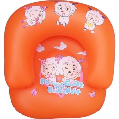 Sofa children chair Inflatable Pvc Sofa Children Swimming Chair Child Cartoon Single Person Sofas Color Random Delivery