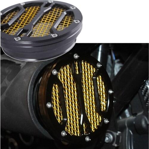 For BMW R nine T Air Intake Cover CNC Air intake Filter Black Gold Cover For R 9 T r9t 2014 2015 2016 2017 motorcycle parts