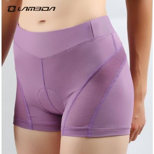 Exclusive!LAMEDA Women Cycling Underwear 3D Gel Padded Shorts Tight Bicycle Shorts MTB Female Shorts Riding Bike Underpants