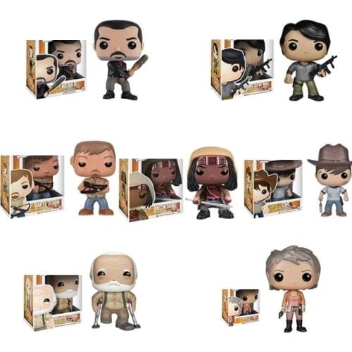 WALKING DEAD NEGON CARL 97# DARYL DIXON Michonne Hershel Greene Prison Glenn Rhee Collection Model Figures Toy