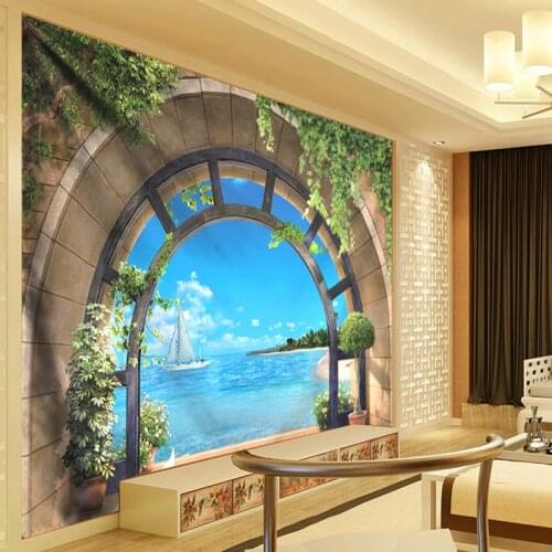 3D Wall Hanging Boheme Mandala Tapestry Flowers Vine Beach Hippie Tapestry Sea Wall Hanging Dorm Decor Living Room Art Gobelin