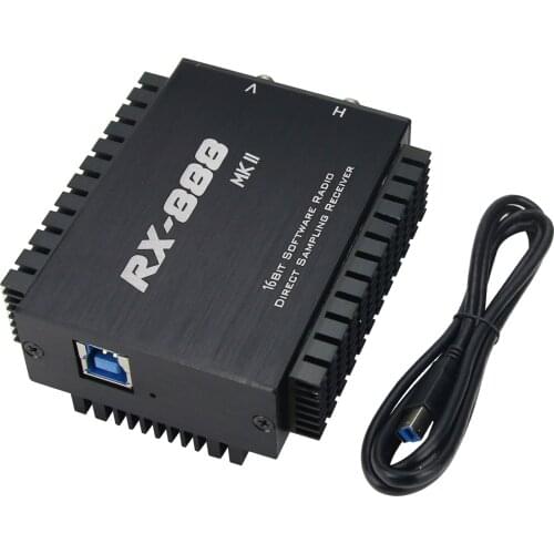 New RX888 MK2 SDR Radio Receiver SDR Ham Radio Receiver LTC2208 16Bit ADC Direct Sampling R828D HF VHF for HDSDR SDRConsole