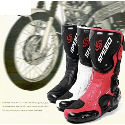Pro Biker Brand New High quality Fashion Motorcycle Boots Motorcross Off-Road Racing Shoe Motorbike Protector Gear 3 colors