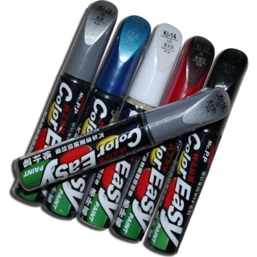 Car scratch repair pen, auto brush painting pen for KIA RIO,SPORTAGE, CERATO SOUL,solaris, car paint care