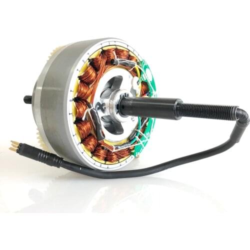 48V500W/750W Magnesium/Aluminum wheel Stator Assembly for FAT Hub Motor Big Foot Mag/Alloy Wheel Replacement 175mm Dropout