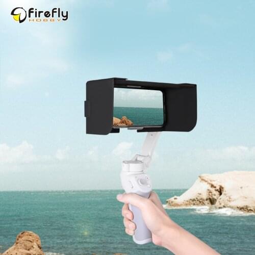 Sunnylife Mobile Phone Hood Foldable Magnetic Leather Hood Sunshade for OM 4