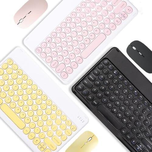 Phone PC Tablet Universal 10 inch Keyboard for Huawei Samsung Xiaomi Tablet Bluetooth Keyboard for iPad Pro 11 12.9 2020 Air 4