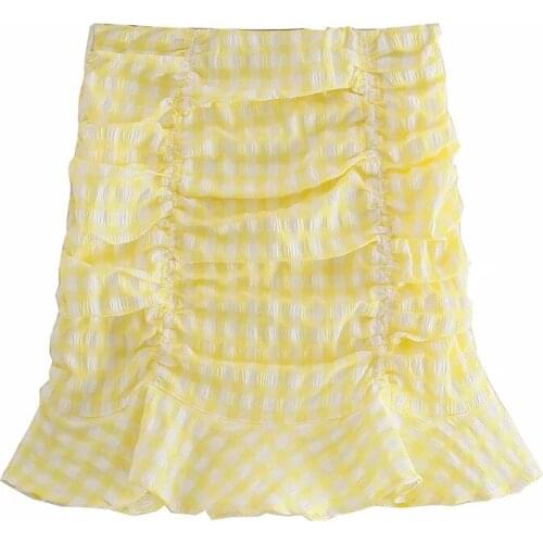 ZXQJ Women's Pleated Skirts