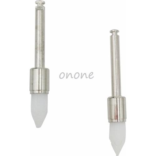 100pcs/Box Dental Nylon Polishing Brushes Shape end Latch Type (RA) Single Use