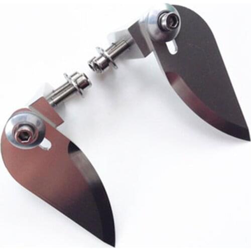 55*21mm RC Model Boot Water Mes Turn Vinnen voor 60-75cm Elektrische/Nitro Power afstandsbediening Boten Feilun FT012 FT011 Onde