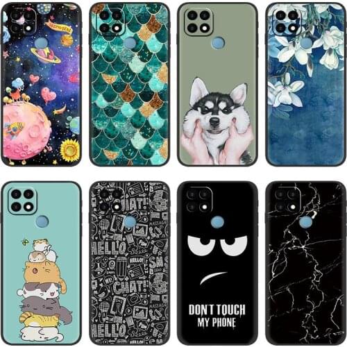 Anti-dust Soft Case Phone Case For OPPO A15 4G Silicone Frosted Durable Full wrap Waterproof