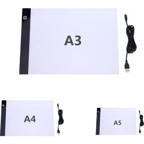 ARMYQZ A3 A4 / A5 Led lamp pad tablet eye protection easier to use for diamond painting embroidery accessories
