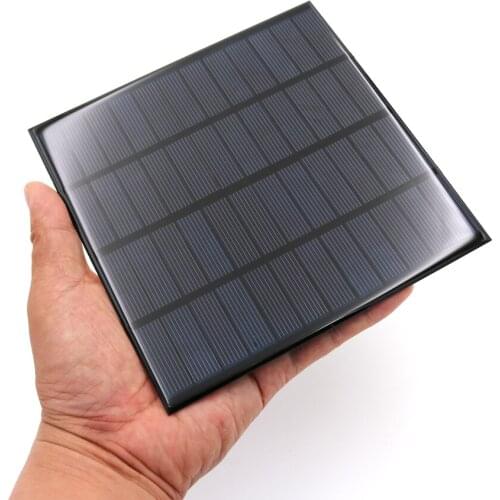 DC250MA3W12V Solar Panel Standard Epoxy polycrystalline Silicon DIY Battery Power Charge Module Mini Solar Cell toy