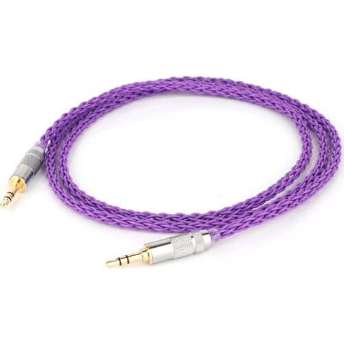 Hi-end 3.5MM to 3.5MM cable Replacement Audio upgrade Cable hifi aux cord For Y45BT Y50 Y40 Y55 K845BT K840KL headphones cable