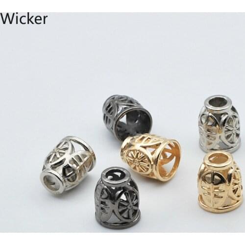 Hollow Bell String Cord End Jacket Coat and Cap Slide Buckle Clothes Bags Hooded Sweater Tapered Rope Button Toggle Cord Lock