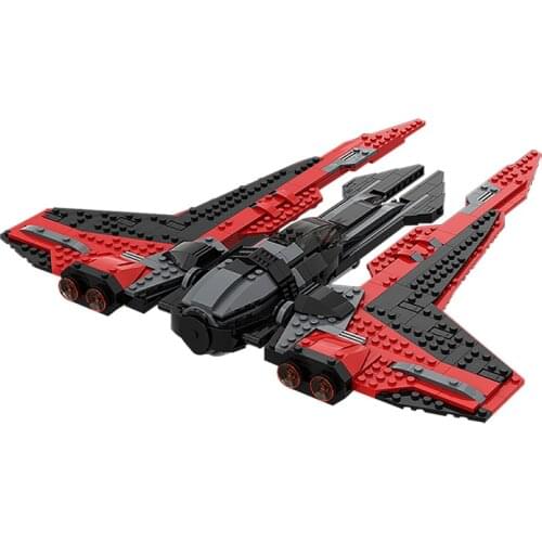 MOC Star Space Military Combat Drone First Order Heavy Assault Walker Building Blocks Spaceship Assembly Childrens Toys Gift