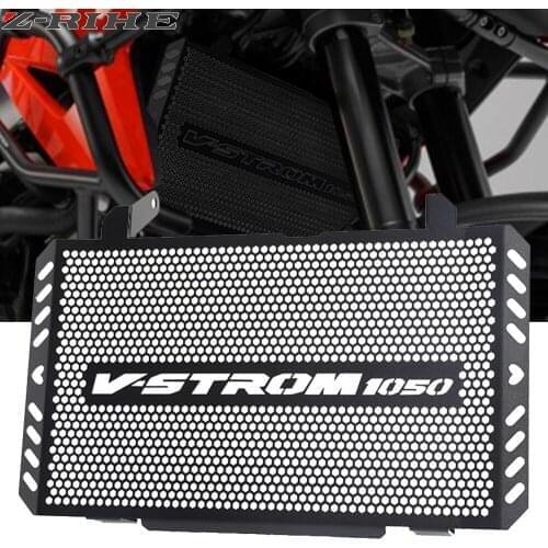 Motorcycle CNC Radiator Guard Protector Grille Grill Cover For Suzuki VSTROM V-STROM 1050 XT 2020 2021 Engine Guard Protector