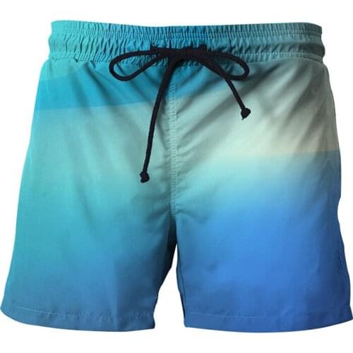 2021 Summer Mens 3D Printed Beach Shorts Running Sports Workout Shorts for Men Quick Dry Training Gym Athletic Mens Shorts