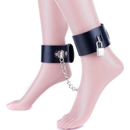 Footcuffs Leg Cuffs Adult Games Sex Slave Fetish Bondage Restraints Crazy Sex Game Ankle Cuffs Bdsm Sex Toy for Couples