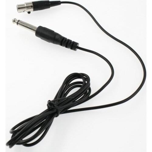 Newest Guitar Audio Cable Bass XLR 3 Pin TO 6.3mm Jack Link Connection Instrument Cable free shipping