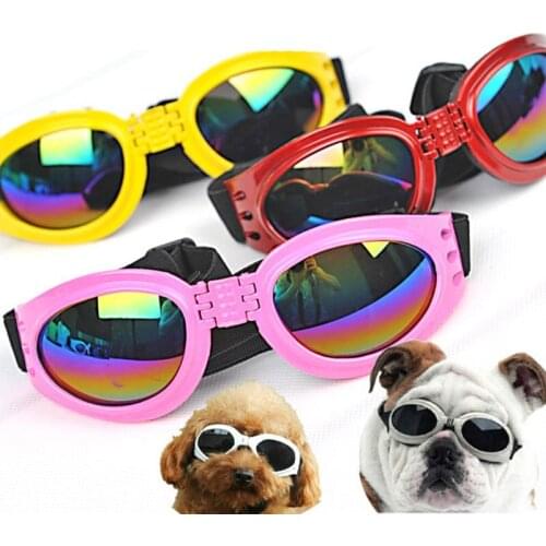 HOT Selling Pet Glasses 6 Color Foldable Small Medium Large Dog UV Protection Sunglasses Dog Cat Accessories Pet Supplies