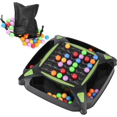 Puzzle Magic Chess Game Rainbow Ball Elimination Game Training Board Colorful Interactive Jigsaw Puzzles Chess Set Party Game