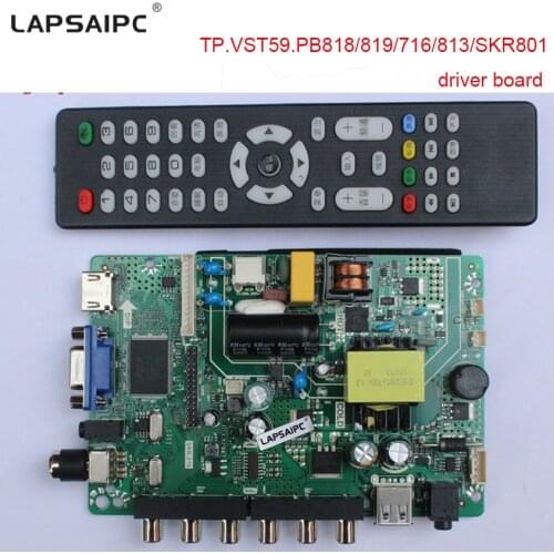 TP.VST59.PB8188/819/716/813/SKR801 driver board support high score screen 1920X1080 10-42 inch LVDS screen
