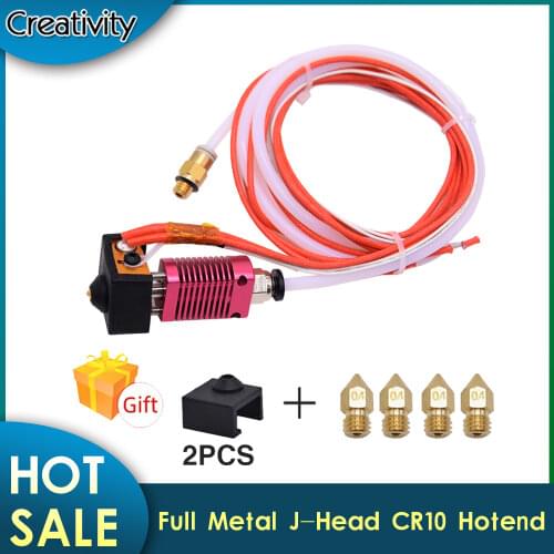 Full Metal J-Head CR10 Hotend Extruder Hot End Kit for creality Ender-3/5 pro CR10 10s Bowden Extruder 12/24V3D Printer Parts