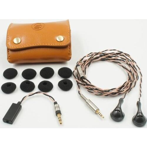 Simphonio Dragon 2+ SWD2plus Dynamic Driver Audiophile Flat Head HiFi Music Monitor Stereo Earbuds Earphone Kill Shozy BK Mojito