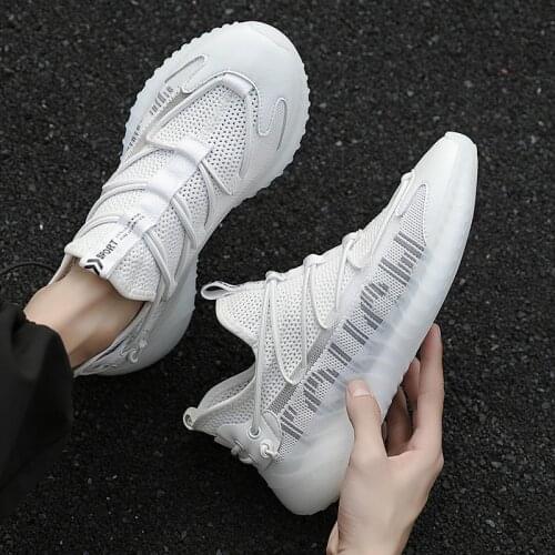 2021 New Summer Sports Mesh Breathable Platform Platform Shoes Lace-up Fashion Casual Vulcanized Womens Shoes