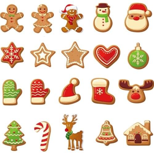 2020 Patches For Christmas Series Patch Applique Iron On Clothes Diy Washable Heat Transfer Vinyl Thermal Stickers For Hoodies