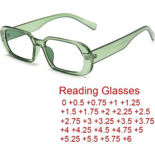 Brand Small Blue Light Glasses Women Fashion Oval Eyeglasses Men Vintage Green Red Eyewear Ladies Hyperopia Reading Glasses UV