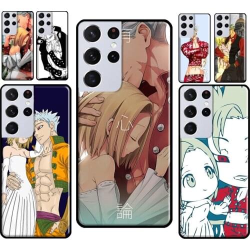 Seven Deadly Sins Ban Elaine Phone Case For Samsung Galaxy S8 S9 S10 Plus S20 FE Note 10 Plus Note 20 Ultra S21 Coque