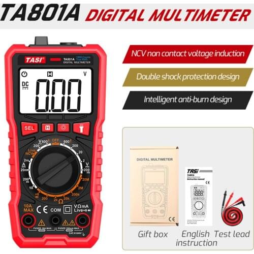 Digital Multimeter Profession Tester True RMS Multimeter Auto Identification Range Multifunctional Tester OHM NCV Voltage Meter