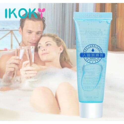 IKOKY Enhance Pleasure Lube Pain Relief 25ML 1PCS/2PCS Lubricant Water-based Vaginal Anal Gel Oil For Couples