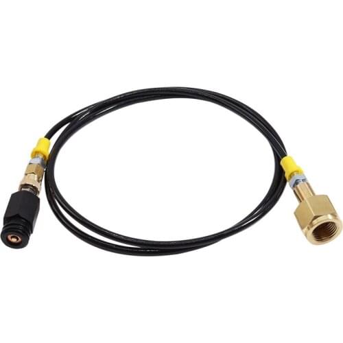 Soda Stream CO2 Tank Cartridges CGA320 Adapter Hose Direct Connect To Soda Stream Make Machine