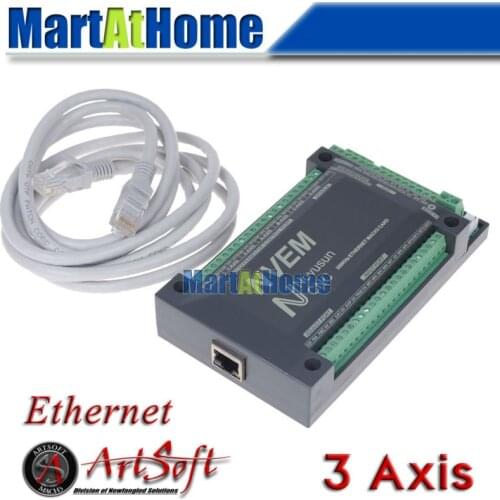NVEM3 V2 CNC 3 Axs 200KHZ Ethernet MACH3 Motion Control Card for Servo Motor, Stepper Motor #SM723 @SD