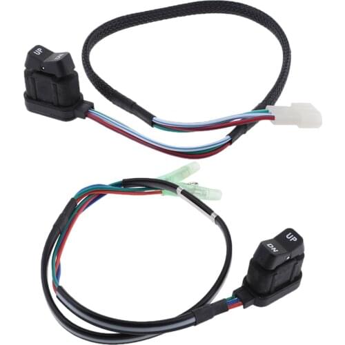 2pcs Outboard Power Trim & Tilt Switch 87-16991A1 87-18286A2 87-859032T3