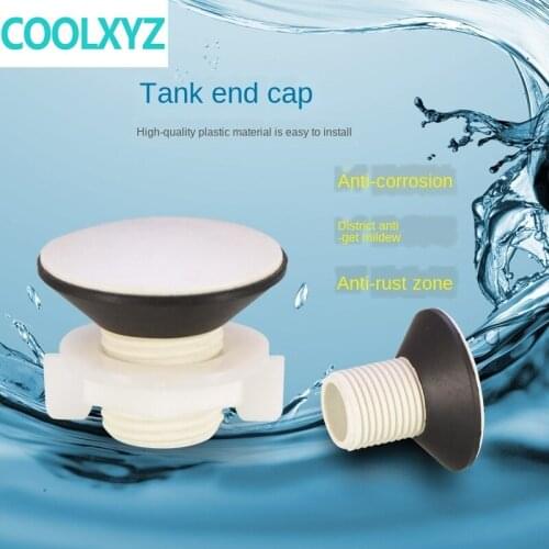 1/2inch toilet tank plug plastic connector water tower fish tank pool stainless steel bucket plug cap bathroom accessories