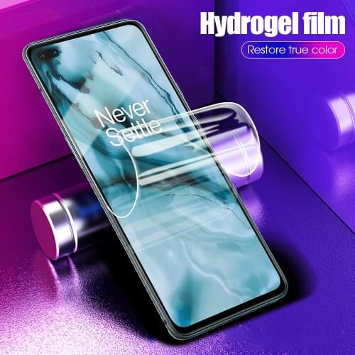 Not Tempered Glass Film For Oneplus Nord 10 5G Screen Protector Film For One Plus 1+ 8 8T 7T pro Soft Hydragel film glass