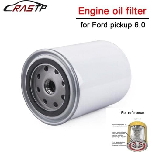 RASTP-Car Engine Oil Filter for Ford Pickup 6.0 OFTE Treated Sealing Gasked RS-OFI026