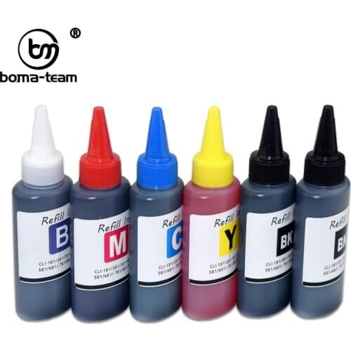 Universal Refill Dye Pigment Ink For Canon PGI 280 281 380 381 480 481 580 581 680 681 780 781 880 881 980 981 Printer Cartridge
