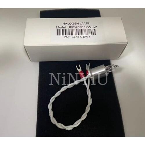 Urit 12V20W Halogen Lamp URIT 8020A light bulb 8021A 8026 8060 8061 Biochemical Analyzer Lamp Bulb