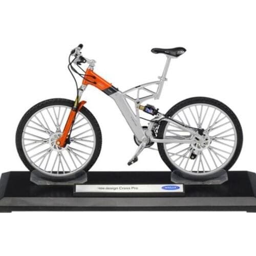 1/10 Scale Classic Cycling Bike DESIGN CROSS PRO Diecast Alloy on/off Road Bikes Toys model Children gift Toy Collection Display