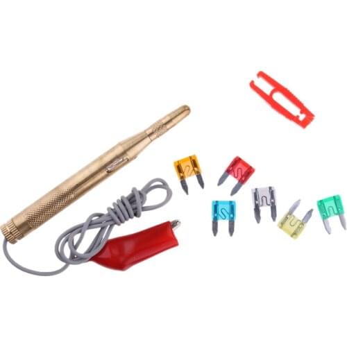 60 Pieces Mini Car Fuses Set Car Fuse Flat Fuse 5 - 30 A For Car Car, With Circuit Pen